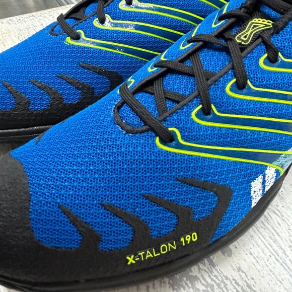 Inov-8 X-Talon 190 (Unisex): Conquer Trails with Blue/Black/Neon Yellow - Picture 4 of 9